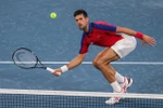 Djokovic lỡ cơ hội giành huy chương Vàng Olympic Tokyo 2020. (Nguồn: AFP)