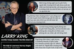 [Infographics] Larry King - Huyền thoại ngành truyền hình Mỹ