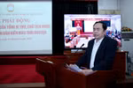 Chủ tịch Ủy ban Trung ương Mặt trận Tổ quốc Việt Nam Trần Thanh Mẫn phát động. (Ảnh: Dương Giang/TTXVN)