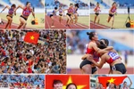 Một số khoảnh khắc tại SEA Games 31. (Ảnh minh họa: Hội nghệ sĩ Nhiếp ảnh Việt Nam)
