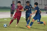 U19 Việt Nam đối đầu U19 Thái Lan cùng quyết tâm phải thắng nhằm quên đi thất bại bị loại ở bán kết. (Ảnh: VFF) 