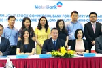 Lãnh đạo các bên tham gia ký kết. (Nguồn: VietinBank)
