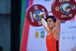 Lực sỹ Nguyễn Ngọc Trung giành Huy chương Đồng Cử tạ hạng cân 61kg