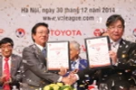 Toyota trở thành doanh nghiệp nước ngoài đầu tiên tài trợ cho V-League