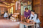 Du lịch làng nghề góp phần phát triển cộng đồng địa phương. (Ảnh minh họa: CTV/Vietnam+)