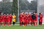 Đội tuyển nữ Việt Nam trở lại tập luyện từ hôm nay (24/12) với mục tiêu giành vé dự Olympic Tokyo 2020. (Ảnh: VFF)