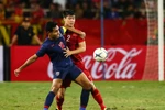 Đội tuyển Thái Lan tự tin vào tới bán kết AFF Cup 2020 để gặp Việt Nam hoặc Malaysia. (Ảnh: Hiển Nguyễn/Vietnam+) 