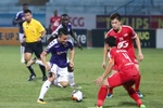 Hà Nội FC chỉ cần một chiến thắng nữa để vô địch V-League 2019. (Ảnh: Nguyên An)