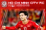 Tiền đạo Công Phượng trở lại V-League thi đấu sau một thời gian ngắn chuyển sang đội bóng Châu Âu. (Ảnh: CLB TP.HCM)