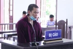 Bị cáo Trường tại phiên tòa. (Ảnh: Đậu Tất Thành/TTXVN)