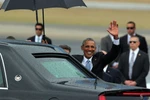 Tổng thống Mỹ Barack Obama tại sân bay quốc tế José Martí. (Nguồn: washingtonpost.com)