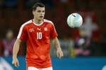 Ngôi sao của đội tuyển Thụy Sĩ Granit Xhaka. (Nguồn: AFP)