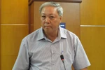 Ông Phan Đình Đức trong một cuộc họp với Bộ Công Thương. (Ảnh: Đức Duy/Vietnam+)