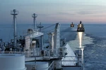 Cơ sở khí tự nhiên hóa lỏng của Tập đoàn Gazprom, Nga ở Bắc Cực. (Ảnh: AFP/TTXVN)