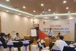 Tọa đàm Dự thảo Công ước của ILO về chấm dứt bạo lực và quấy rối trong công việc. (Ảnh: PV/Vietnam+)