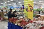 Thành phố Hà Nội đã lên phương án đáp ứng đủ nguồn cung các mặt hàng thiết yếu. (Ảnh: Đức Duy/Vietnam+)