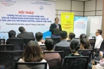 Hội thảo quy chuẩn hàng hóa vào hệ thống phân phối, nhập khẩu quốc tế tại Thái Lan được tổ chức ở Thành phố Hồ Chí Minh. (Ảnh: Xuân Anh/TTXVN)