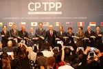 Đại diện 11 nước thành viên ký kết CPTPP tại Chile vào tháng 3/2018. (Nguồn: Reuters) 