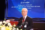"Nghệ sỹ phải tham gia tích cực và có trách nhiệm vào các nhiệm vụ XH"