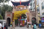 Tuần lễ văn hóa du lịch thương mại làng nghề Vạn Phúc. (Ảnh: Đinh Thuận/TTXVN)