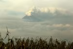 Núi lửa Popocatépetl hôm 27/9. (Nguồn: elpais.com)