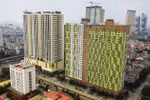 [Photo] Phong tỏa 2 chung cư ở quận Hà Đông liên quan đến BN3634 