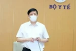 Bộ trưởng Bộ Y tế Nguyễn Thanh Long, Trưởng Ban Chỉ đạo chiến dịch tiêm chủng vaccine phòng COVID-19. (Ảnh: Minh Quyết/TTXVN)
