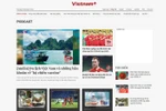 Sản phẩm podcast trên báo điện tử VietnamPlus. (Nguồn: chụp màn hình)