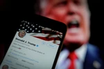 Tài khoản Twitter của ông Trump. (Nguồn: Getty Images)
