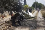 Hiện trường vụ tai nạn. (Nguồn: AP)