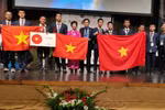 Đội tuyển học sinh Hà Nội đại diện cho Việt Nam tham dự Kỳ thi IOAA 2019. (Ảnh: TTXVN phát)