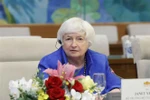 Bộ trưởng Bộ Tài chính Hoa Kỳ Janet Yellen. (Ảnh: Doãn Tấn/TTXVN)