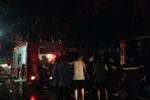 Hiện trường vụ cháy. (Nguồn: Vietnam+)