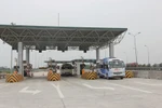 Một trạm thu phí của tuyến cao tốc Pháp Vân-Cầu Giẽ. (Ảnh: Việt Hùng/Vietnam+)