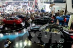 Triển lãm ôtô Việt Nam 2016 sẽ quy tụ 13 thương hiệu xe đến từ 11 thành viên của VAMA (Ảnh: Thế Anh/TTXVN)