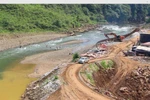 Nhà máy thủy điện Thái An xây dựng trên sông Miện, tỉnh Hà Giang. (Ảnh: Hùng Võ/Vietnam+)