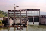 Dự án Thủy điện Sông Lô 2 tại tỉnh Hà Giang vừa thi công vừa lo ĐTM. (Ảnh: H.C/Vietnam+)