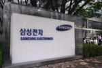 Logo của Samsung Electronics ở một tòa nhà ở Seoul, Hàn Quốc. (Nguồn: AFP/TTXVN) 