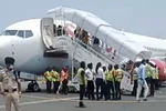 Máy bay với 185 hành khách đã phải hạ cánh khẩn cấp. (Nguồn: ANI) 