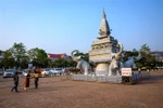 Quang cảnh thủ đô Vientiane, Lào. (Nguồn: AFP/TTXVN) 