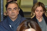 Ông Carlos Ghosn và vợ Carole Ghosn. (Nguồn: AFP) 