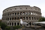 Một điểm thăm quan nổi tiếng tại Rome, Italy vắng bóng du khách do dịch COVID-19, ngày 21/4/2020. (Nguồn: THX/TTXVN) 
