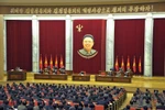 Một phiên họp toàn thể của Trung ương Đảng Lao động Triều Tiên. (Nguồn: AFP)