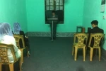 Một buổi truyền đạo trái phép của Hội thánh Đức Chúa trời tại huyện Như Thanh, Thanh Hóa. (Nguồn: TTXVN phát)