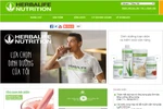 Trang web của Công ty Herbalife Việt Nam. (Nguồn: http://www.herbalife-vietnam.com/)