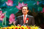 Thủ tướng Nguyễn Tấn Dũng, Chủ tịch Hội đồng Thi đua-Khen thưởng Trung ương. (Ảnh: TTXVN)