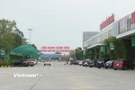 Trạm dừng nghỉ Xuân Khiêm trên tuyến cao tốc Bắc-Nam được đưa vào khai thác. (Ảnh: Việt Hùng/Vietnam+)