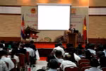 Quang cảnh Diễn đàn kinh tế Việt Nam-Campuchia năm 2015. (Ảnh: Xuân Khu/TTXVN)