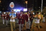 Đoàn Thể thao Việt Nam tham dự Olympic 2016 được chào đón trước Lễ thượng cờ tại Làng Olympic ở Rio de Janeiro, Brazil ngày 1/8. (Ảnh: AFP/TTXVN)