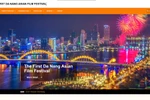 Trang web của DANAFF đã được phổ biến tới khán giả, sẽ cung cấp các thông tin về buổi chiếu phim (miến phí), bao gồm điểm chiếu phim, thời gian phát vé... (Ảnh chụp màn hình)